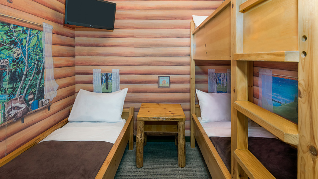 Bunk Bed Hotel Rooms Anaheim Resort Great Wolf Lodge